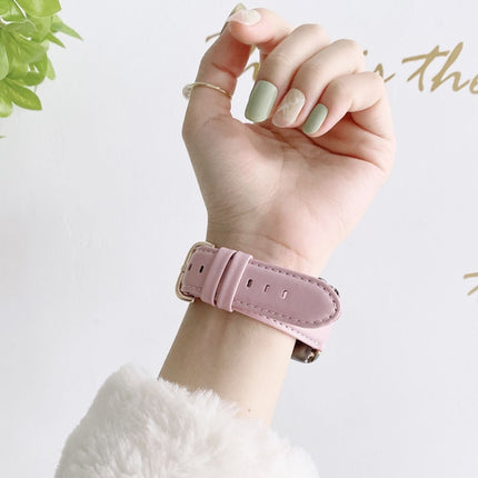 D Character Buckle Smooth Texture Replacement Watchbands For Apple Watch Series 6 & SE & 5 & 4 44mm / 3 & 2 & 1 42mm - DealBuddy