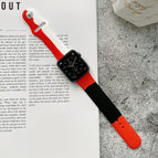 For Apple Watch 40mm/38mm(Red+White+Black) / Red+White+Black