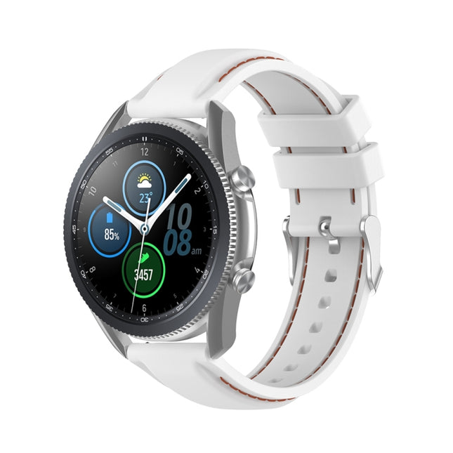 22mm Silicone Replacement Strap Watchband, For Samsung Galaxy Watch 3 45mm / Gear S3 - DealBuddy