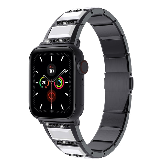 XingYao Series Two-tone Steel Strap, For Apple Watch Series 8&7 41mm / SE 2&6&SE&5&4 40mm / 3&2&1 38mm, For Apple Watch Series 7  41mm / & 6 & SE & 5 & 4 40mm, For Apple Watch Ultra 49mm / Series 8&7 45mm / SE 2&6&SE&5&4 44mm / 3&2&1 42mm - DealBuddy