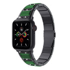XingYao Series Two-tone Steel Strap, For Apple Watch Series 8&7 41mm / SE 2&6&SE&5&4 40mm / 3&2&1 38mm, For Apple Watch Series 7  41mm / & 6 & SE & 5 & 4 40mm, For Apple Watch Ultra 49mm / Series 8&7 45mm / SE 2&6&SE&5&4 44mm / 3&2&1 42mm - DealBuddy