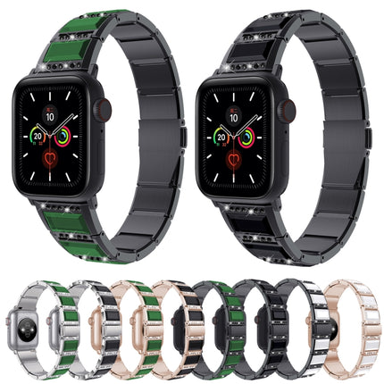 XingYao Series Two-tone Steel Strap, For Apple Watch Series 8&7 41mm / SE 2&6&SE&5&4 40mm / 3&2&1 38mm, For Apple Watch Series 7  41mm / & 6 & SE & 5 & 4 40mm, For Apple Watch Ultra 49mm / Series 8&7 45mm / SE 2&6&SE&5&4 44mm / 3&2&1 42mm - DealBuddy