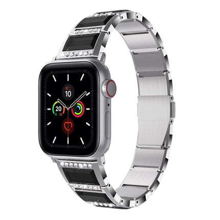 XingYao Series Two-tone Steel Strap, For Apple Watch Series 8&7 41mm / SE 2&6&SE&5&4 40mm / 3&2&1 38mm, For Apple Watch Series 7  41mm / & 6 & SE & 5 & 4 40mm, For Apple Watch Ultra 49mm / Series 8&7 45mm / SE 2&6&SE&5&4 44mm / 3&2&1 42mm - DealBuddy