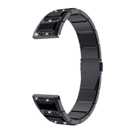 Stainless Steel Diamond Encrusted Replacement Watchbands, For Samsung Galaxy Watch 42mm, For Samsung Galaxy Watch 46mm, For Samsung Galaxy Watch 3 45mm, For Samsung Galaxy Watch Active2 44mm / Watch Active2 40mm / Watch Active                          ... - DealBuddy