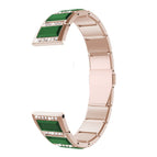 For Samsung Galaxy Watch 42mm / Gold+Green