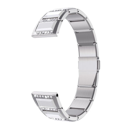 Stainless Steel Diamond Encrusted Replacement Watchbands, For Samsung Galaxy Watch 42mm, For Samsung Galaxy Watch 46mm, For Samsung Galaxy Watch 3 45mm, For Samsung Galaxy Watch Active2 44mm / Watch Active2 40mm / Watch Active                          ... - DealBuddy