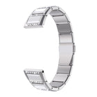 Stainless Steel Diamond Encrusted Replacement Watchbands, For Samsung Galaxy Watch 42mm, For Samsung Galaxy Watch 46mm, For Samsung Galaxy Watch 3 45mm, For Samsung Galaxy Watch Active2 44mm / Watch Active2 40mm / Watch Active                          ... - DealBuddy