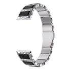 Stainless Steel Diamond Encrusted Replacement Watchbands, For Samsung Galaxy Watch 42mm, For Samsung Galaxy Watch 46mm, For Samsung Galaxy Watch 3 45mm, For Samsung Galaxy Watch Active2 44mm / Watch Active2 40mm / Watch Active                          ... - DealBuddy