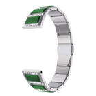 Stainless Steel Diamond Encrusted Replacement Watchbands, For Samsung Galaxy Watch 42mm, For Samsung Galaxy Watch 46mm, For Samsung Galaxy Watch 3 45mm, For Samsung Galaxy Watch Active2 44mm / Watch Active2 40mm / Watch Active                          ... - DealBuddy