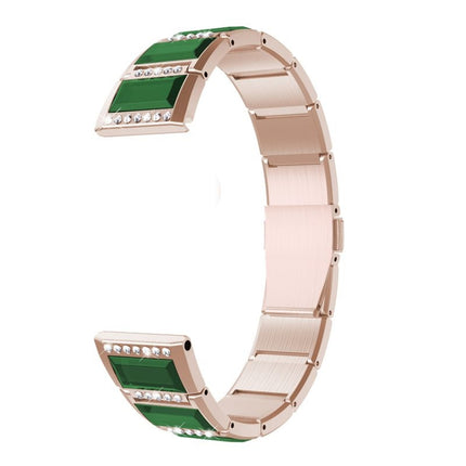 Stainless Steel Diamond Encrusted Replacement Watchbands, For Samsung Galaxy Watch 42mm, For Samsung Galaxy Watch 46mm, For Samsung Galaxy Watch 3 45mm, For Samsung Galaxy Watch Active2 44mm / Watch Active2 40mm / Watch Active                          ... - DealBuddy