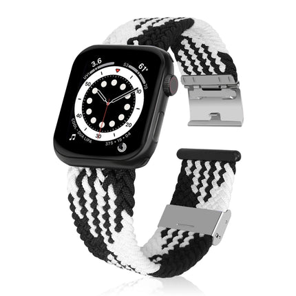 Braided + Stainless Steel Replacement Watchbands For Apple Watch Series 6 & SE & 5 & 4 40mm / 3 & 2 & 1 38mm - DealBuddy
