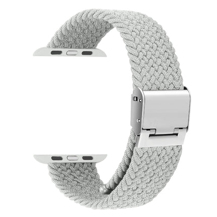 Braided + Stainless Steel Replacement Watchbands For Apple Watch Series 6 & SE & 5 & 4 40mm / 3 & 2 & 1 38mm - DealBuddy