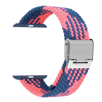 Braided + Stainless Steel Replacement Watchbands For Apple Watch Series 6 & SE & 5 & 4 40mm / 3 & 2 & 1 38mm - DealBuddy