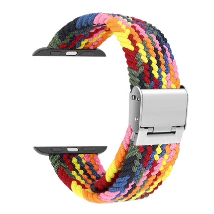 Braided + Stainless Steel Replacement Watchbands For Apple Watch Series 6 & SE & 5 & 4 44mm / 3 & 2 & 1 42mm - DealBuddy