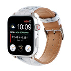 Marble Ethnic Style Printed Leather Watchband For Apple Watch Series 6 & SE &, 5 & 4 44mm / 3 & 2 & 1 42mm, 5 & 4 40mm / 3 & 2 & 1 38mm - DealBuddy