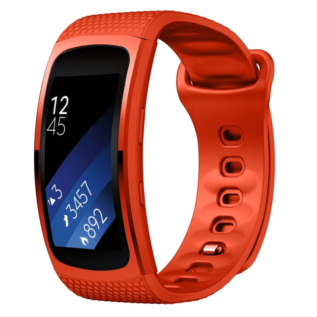 For Samsung Gear Fit2 Pro Silicone Replacement Strap Watchband, S, L