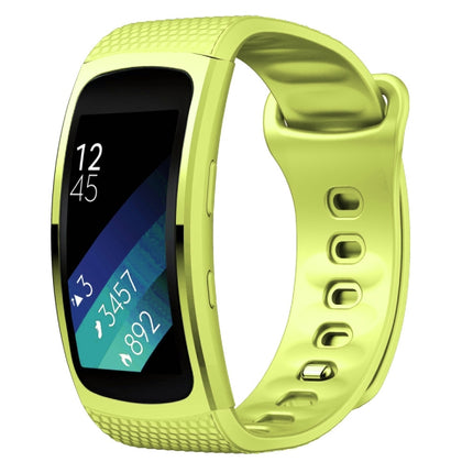 For Samsung Gear Fit2 Pro Silicone Replacement Strap Watchband, S, L