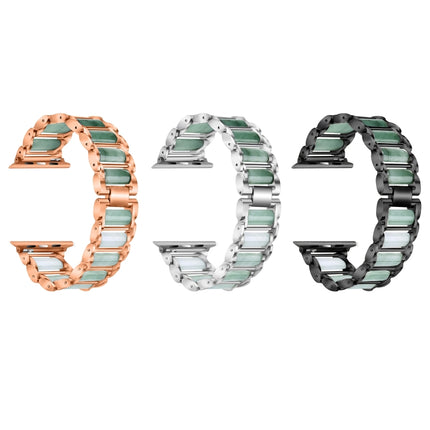 Emerald Stainless Steel Watch Strap, For Apple Watch Ultra 49mm / Series 8&7 45mm / SE 2&6&SE&5&4 44mm / 3&2&1 42mm, For Apple Watch Series 8&7 41mm / SE 2&6&SE&5&4 40mm / 3&2&1 38mm, For Apple Watch Series 7 41mm / 6 & SE & 5 & 4 40mm / 3 & 2 & 1 38mm - DealBuddy