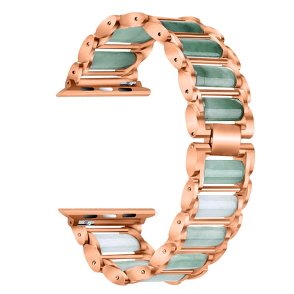 Emerald Stainless Steel Watch Strap, For Apple Watch Ultra 49mm / Series 8&7 45mm / SE 2&6&SE&5&4 44mm / 3&2&1 42mm, For Apple Watch Series 8&7 41mm / SE 2&6&SE&5&4 40mm / 3&2&1 38mm, For Apple Watch Series 7 41mm / 6 & SE & 5 & 4 40mm / 3 & 2 & 1 38mm - DealBuddy