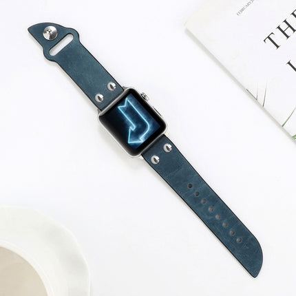Leather Knife Strap, For Apple Watch Ultra 49mm / Series 8&7 45mm / SE 2&6&SE&5&4 44mm / 3&2&1 42mm, For Apple Watch Series 8&7 41mm / SE 2&6&SE&5&4 40mm / 3&2&1 38mm - DealBuddy