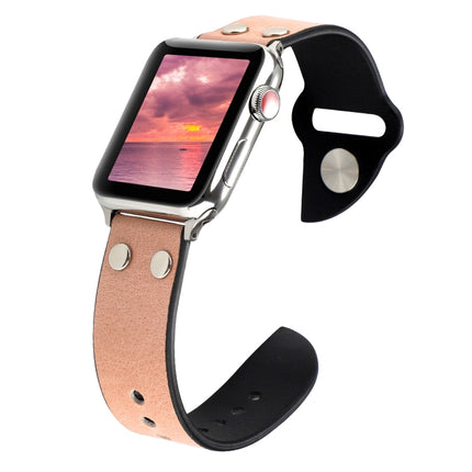 Leather Knife Strap, For Apple Watch Ultra 49mm / Series 8&7 45mm / SE 2&6&SE&5&4 44mm / 3&2&1 42mm, For Apple Watch Series 8&7 41mm / SE 2&6&SE&5&4 40mm / 3&2&1 38mm - DealBuddy