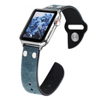 For Apple Watch Series 8&7 41mm / SE 2&6&SE&5&4 40mm / 3&2&1 38mm / Navy Blue