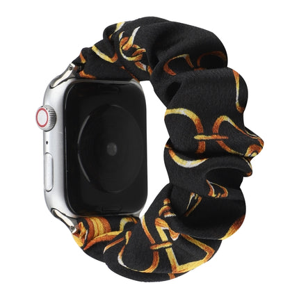 Fabric Hair Ring Replacement Strap Watchband For, Apple Watch Series 8&7 45mm / SE 2&6&SE&5&4 44mm / 3&2&1 42mm, Apple Watch Series 8&7 41mm / SE 2&6&SE&5&4 40mm / 3&2&1 38mm - DealBuddy