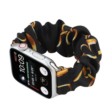 Fabric Hair Ring Replacement Strap Watchband For, Apple Watch Series 8&7 45mm / SE 2&6&SE&5&4 44mm / 3&2&1 42mm, Apple Watch Series 8&7 41mm / SE 2&6&SE&5&4 40mm / 3&2&1 38mm - DealBuddy