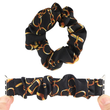 Fabric Hair Ring Replacement Strap Watchband For, Apple Watch Series 8&7 45mm / SE 2&6&SE&5&4 44mm / 3&2&1 42mm, Apple Watch Series 8&7 41mm / SE 2&6&SE&5&4 40mm / 3&2&1 38mm - DealBuddy