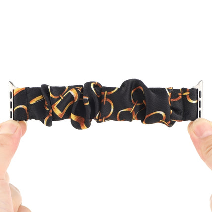 Fabric Hair Ring Replacement Strap Watchband For, Apple Watch Series 8&7 45mm / SE 2&6&SE&5&4 44mm / 3&2&1 42mm, Apple Watch Series 8&7 41mm / SE 2&6&SE&5&4 40mm / 3&2&1 38mm - DealBuddy