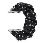 Fabric Hair Ring Replacement Strap Watchband For, Apple Watch Series 8&7 45mm / SE 2&6&SE&5&4 44mm / 3&2&1 42mm, Apple Watch Series 8&7 41mm / SE 2&6&SE&5&4 40mm / 3&2&1 38mm - DealBuddy