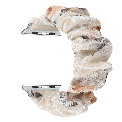 Fabric Hair Ring Replacement Strap Watchband, For Apple Watch Ultra 49mm / Series 8&7 45mm / SE 2&6&SE&5&4 44mm / 3&2&1 42mm, For Apple Watch Series 8&7 41mm / SE 2&6&SE&5&4 40mm / 3&2&1 38mm - DealBuddy