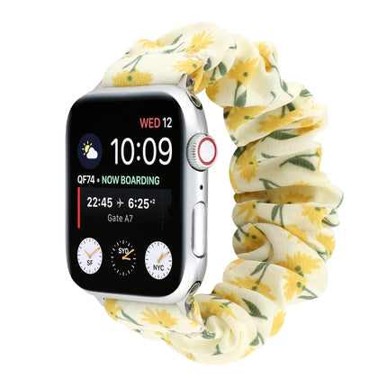 Fabric Hair Ring Replacement Strap Watchband, For Apple Watch Ultra 49mm / Series 8&7 45mm / SE 2&6&SE&5&4 44mm / 3&2&1 42mm, For Apple Watch Series 8&7 41mm / SE 2&6&SE&5&4 40mm / 3&2&1 38mm - DealBuddy