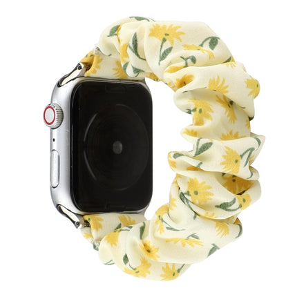 Fabric Hair Ring Replacement Strap Watchband, For Apple Watch Ultra 49mm / Series 8&7 45mm / SE 2&6&SE&5&4 44mm / 3&2&1 42mm, For Apple Watch Series 8&7 41mm / SE 2&6&SE&5&4 40mm / 3&2&1 38mm - DealBuddy