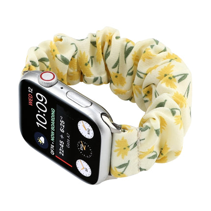 Fabric Hair Ring Replacement Strap Watchband, For Apple Watch Ultra 49mm / Series 8&7 45mm / SE 2&6&SE&5&4 44mm / 3&2&1 42mm, For Apple Watch Series 8&7 41mm / SE 2&6&SE&5&4 40mm / 3&2&1 38mm - DealBuddy