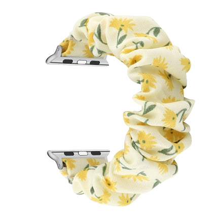 Fabric Hair Ring Replacement Strap Watchband, For Apple Watch Ultra 49mm / Series 8&7 45mm / SE 2&6&SE&5&4 44mm / 3&2&1 42mm, For Apple Watch Series 8&7 41mm / SE 2&6&SE&5&4 40mm / 3&2&1 38mm - DealBuddy
