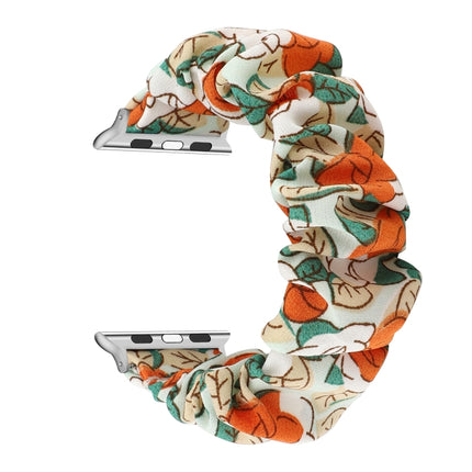 Fabric Hair Ring Replacement Strap Watchband, For Apple Watch Ultra 49mm / Series 8&7 45mm / SE 2&6&SE&5&4 44mm / 3&2&1 42mm, For Apple Watch Series 8&7 41mm / SE 2&6&SE&5&4 40mm / 3&2&1 38mm - DealBuddy