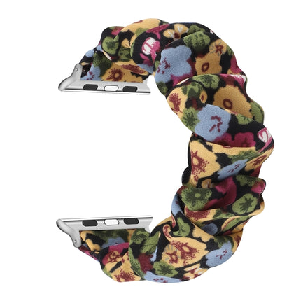 Fabric Hair Ring Replacement Strap Watchband, For Apple Watch Ultra 49mm / Series 8&7 45mm / SE 2&6&SE&5&4 44mm / 3&2&1 42mm, For Apple Watch Series 8&7 41mm / SE 2&6&SE&5&4 40mm / 3&2&1 38mm - DealBuddy
