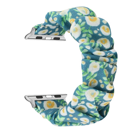 Fabric Hair Ring Replacement Strap Watchband, For Apple Watch Ultra 49mm / Series 8&7 45mm / SE 2&6&SE&5&4 44mm / 3&2&1 42mm, For Apple Watch Series 8&7 41mm / SE 2&6&SE&5&4 40mm / 3&2&1 38mm - DealBuddy