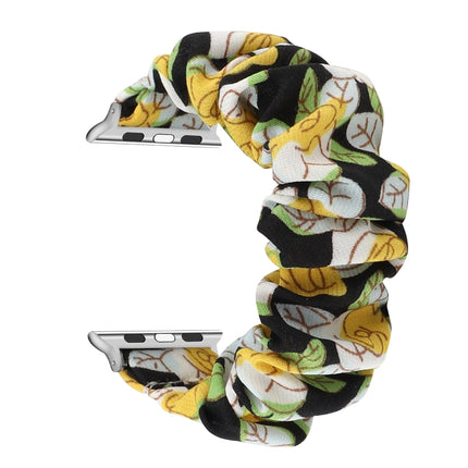 Fabric Hair Ring Replacement Strap Watchband, For Apple Watch Ultra 49mm / Series 8&7 45mm / SE 2&6&SE&5&4 44mm / 3&2&1 42mm, For Apple Watch Series 8&7 41mm / SE 2&6&SE&5&4 40mm / 3&2&1 38mm - DealBuddy