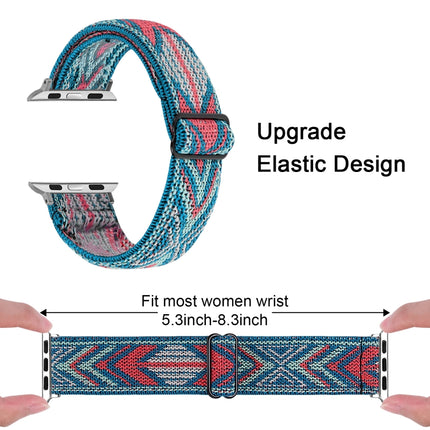 Elastic Watch Strap, For Apple Watch Series 7 45mm / 6 & SE & 5 & 4 44mm / 3 & 2 & 1 42mm, For Apple Watch Series 7 41mm / 6 & SE & 5 & 4 40mm / 3 & 2 & 1 38mm, For Apple Watch Apple Watch Series 7 45mm / 6 & SE & 5 & 4 44mm / 3 & 2 & 1 42mm           ... - DealBuddy