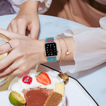 Elastic Watch Strap, For Apple Watch Series 7 45mm / 6 & SE & 5 & 4 44mm / 3 & 2 & 1 42mm, For Apple Watch Series 7 41mm / 6 & SE & 5 & 4 40mm / 3 & 2 & 1 38mm, For Apple Watch Apple Watch Series 7 45mm / 6 & SE & 5 & 4 44mm / 3 & 2 & 1 42mm           ... - DealBuddy