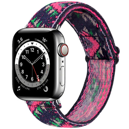 Elastic Watch Strap, For Apple Watch Series 7 45mm / 6 & SE & 5 & 4 44mm / 3 & 2 & 1 42mm, For Apple Watch Series 7 41mm / 6 & SE & 5 & 4 40mm / 3 & 2 & 1 38mm, For Apple Watch Apple Watch Series 7 45mm / 6 & SE & 5 & 4 44mm / 3 & 2 & 1 42mm           ... - DealBuddy
