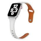 Universal T-shaped Thin Reverse Buckle Leather Watch Strap - DealBuddy