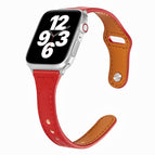 For Apple Watch Series 8&7 41mm / SE 2&6&SE&5&4 40mm / 3&2&1 38mm / Red