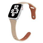 For Apple Watch Series 8&7 41mm / SE 2&6&SE&5&4 40mm / 3&2&1 38mm / Beige