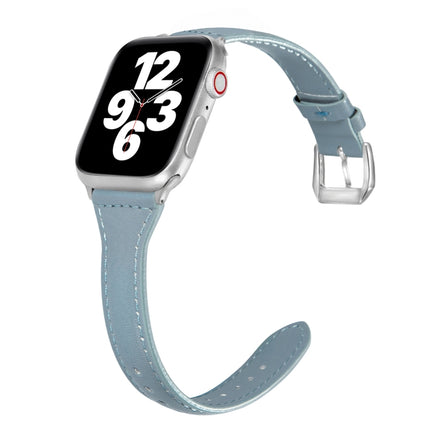 Universal T-shaped Thin Leather Watch Strap, For Apple Watch Series 7 45mm / 6 & SE & 5 & 4 44mm / 3 & 2 & 1 42mm, For Apple Watch Series 7 41mm / 6 & SE & 5 & 4 40mm / 3 & 2 & 1 38mm                                                                     ... - DealBuddy