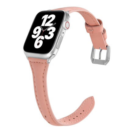 Universal T-shaped Thin Leather Watch Strap, For Apple Watch Series 7 45mm / 6 & SE & 5 & 4 44mm / 3 & 2 & 1 42mm, For Apple Watch Series 7 41mm / 6 & SE & 5 & 4 40mm / 3 & 2 & 1 38mm                                                                     ... - DealBuddy