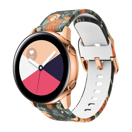 Silicone Printing Replacement Strap Watchband, For Samsung Galaxy Watch 42mm, For Samsung Galaxy Watch 46mm - DealBuddy