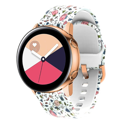 Silicone Printing Replacement Strap Watchband, For Samsung Galaxy Watch 42mm, For Samsung Galaxy Watch 46mm - DealBuddy